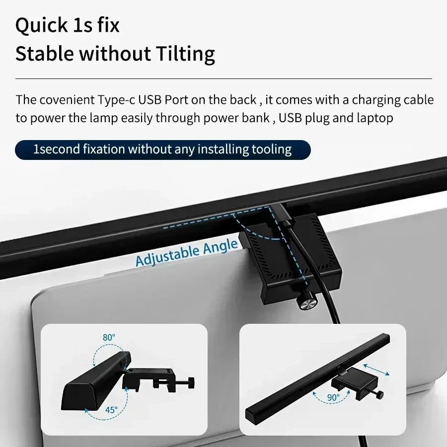 Slim LED Desk Light Bar