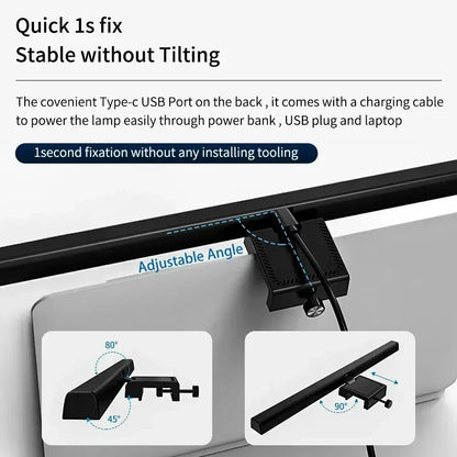 Slim LED Desk Light Bar
