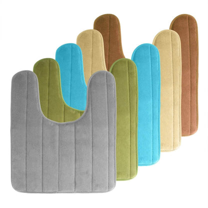 Contoured Anti-Slip Bathroom Mat