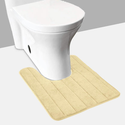 Contoured Anti-Slip Bathroom Mat