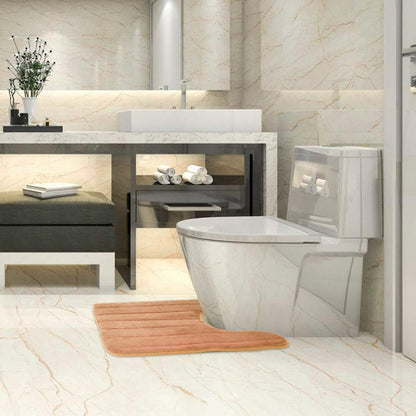 Contoured Anti-Slip Bathroom Mat