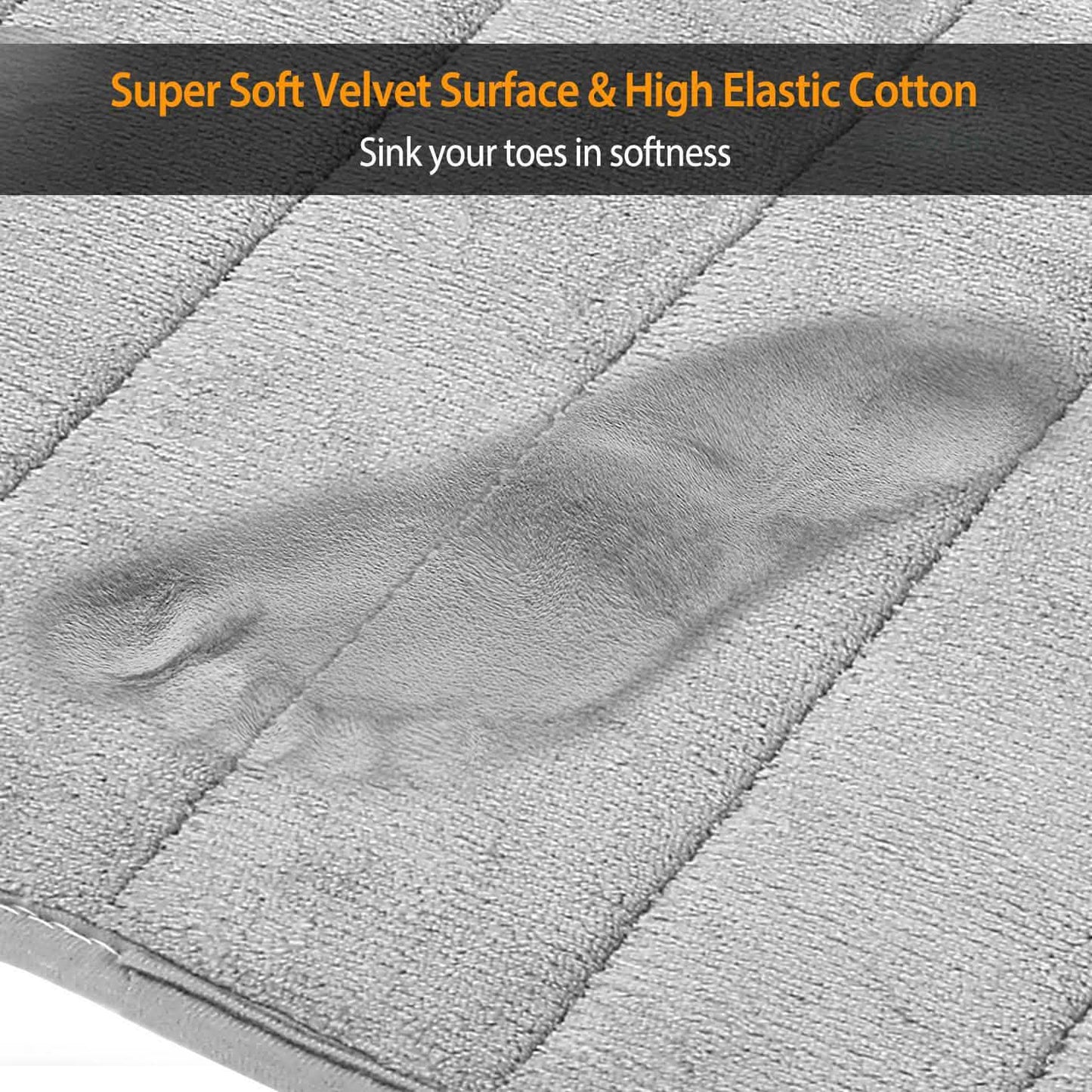 Contoured Anti-Slip Bathroom Mat