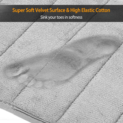 Contoured Anti-Slip Bathroom Mat