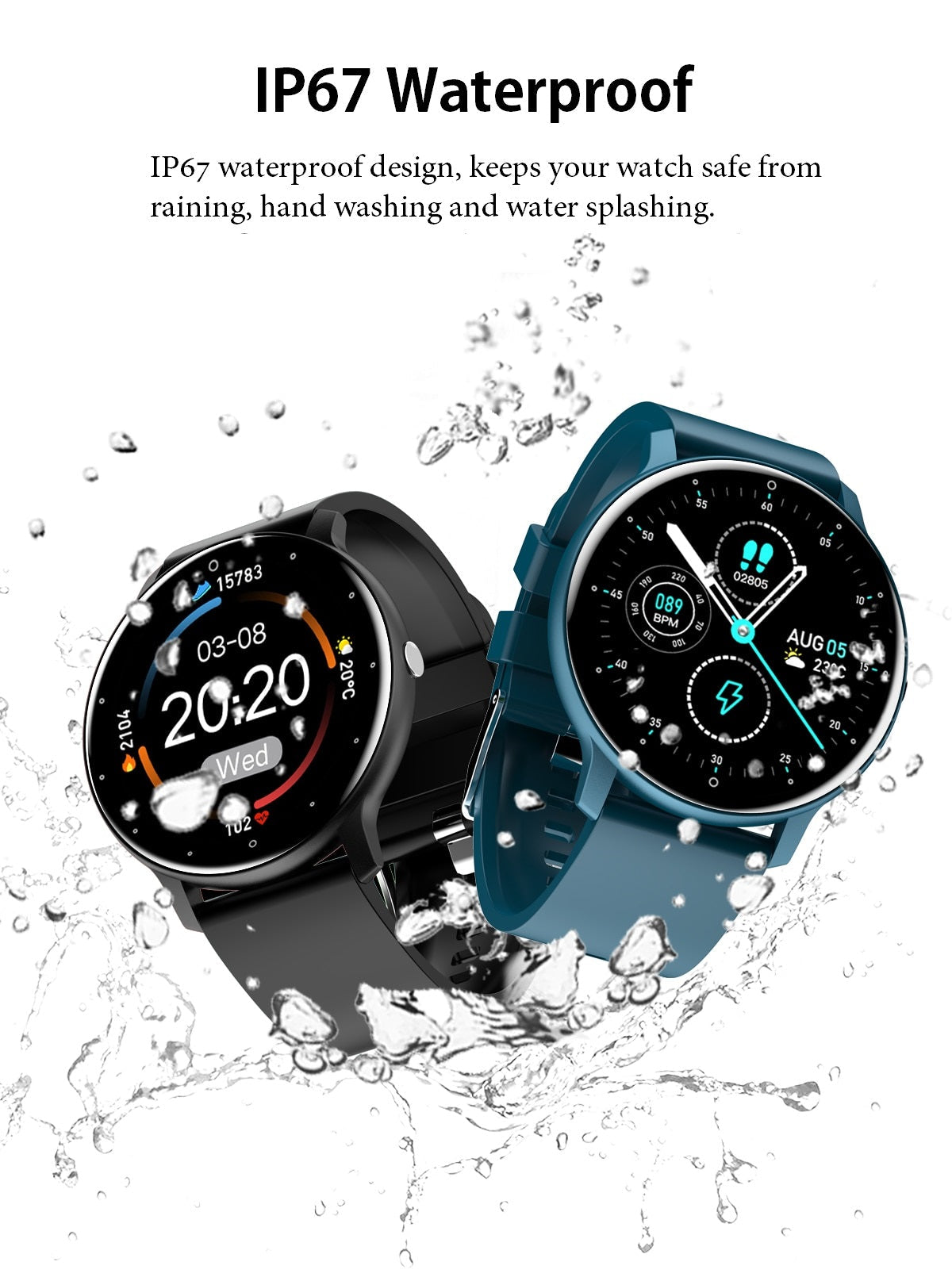Slim Befez Smart Watch - Thin Fitness Tracker