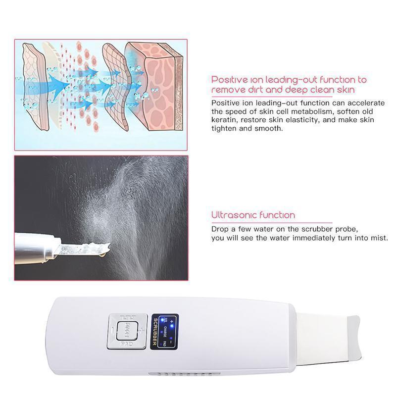Advanced Facial Cleansing Ultrasonic Skin Tool
