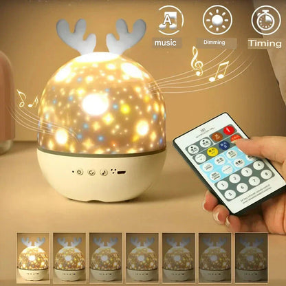 Colorful Kids Star Night Light