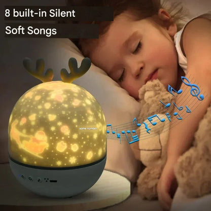 Colorful Kids Star Night Light