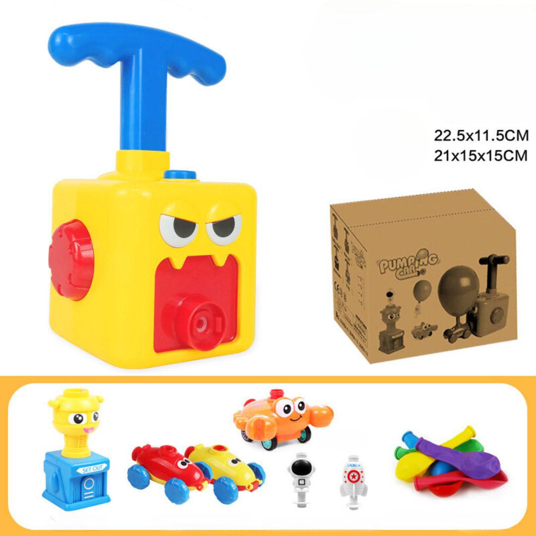 Colorful Pop Up Balloon Box Toy