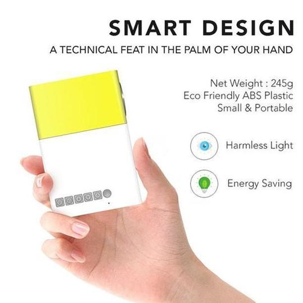 Compact 600lm Portable Mini Projector
