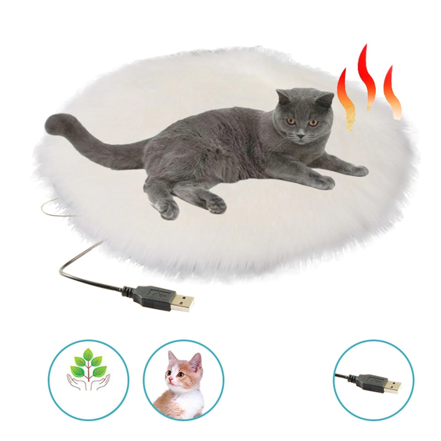 Cozy Electric Cat Bed – Pet Warmth Nest - Befez