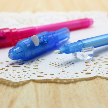 Cool Glow Invisible Ink Pen with UV Light