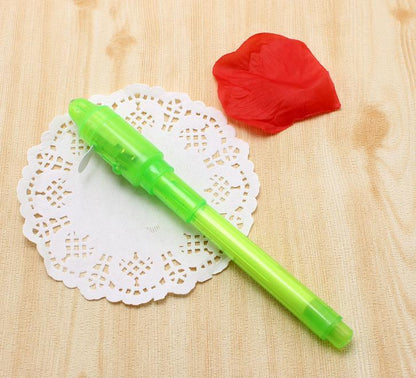 Cool Glow Invisible Ink Pen with UV Light