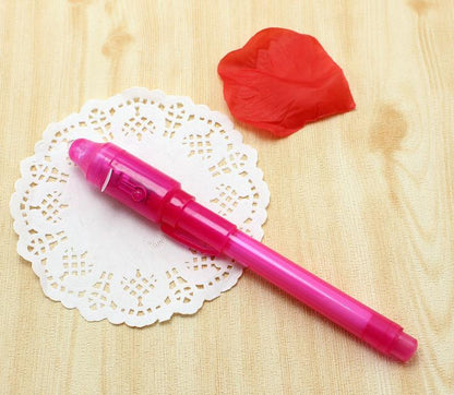 Cool Glow Invisible Ink Pen with UV Light