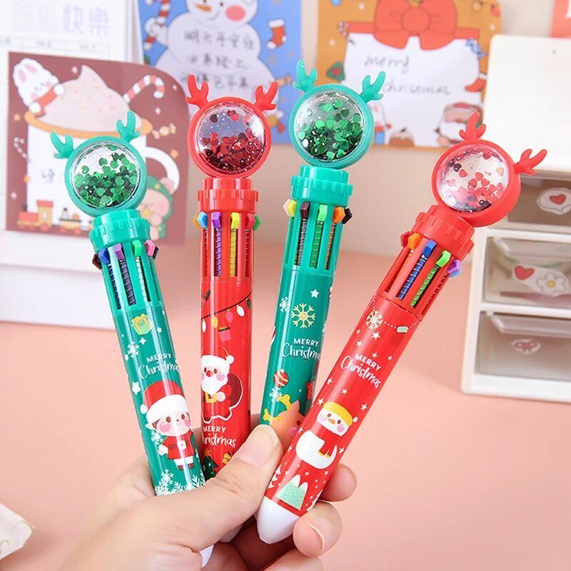 Colorful Seasonal Pens for Holiday Writing