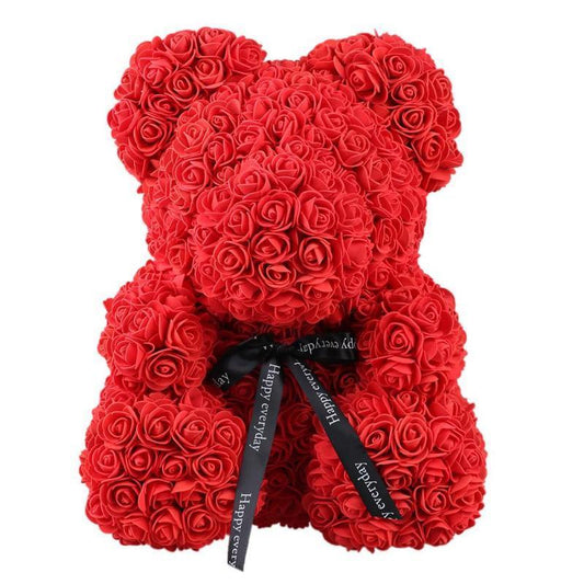 Beautiful Real Rose Teddy Bear Gift - Befez