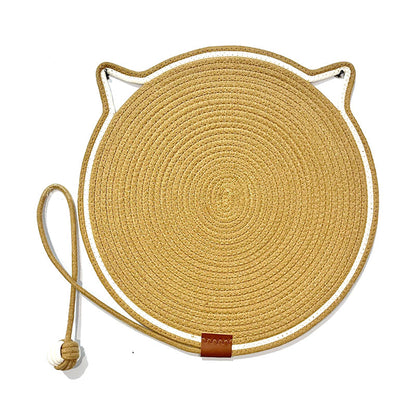 Fun Cat Scratcher Rug Pad