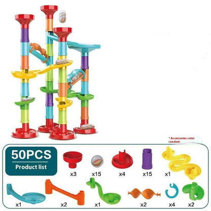 Fun Kids Marble Track Building Set