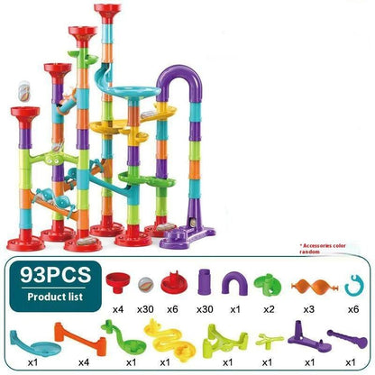 Fun Kids Marble Track Building Set