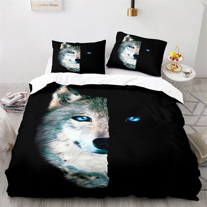 Cozy Boys Wolf Duvet Cover Set - Befez