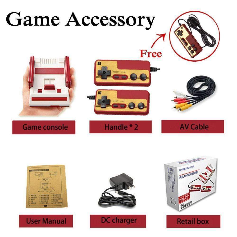 Retro Style Video Game Console
