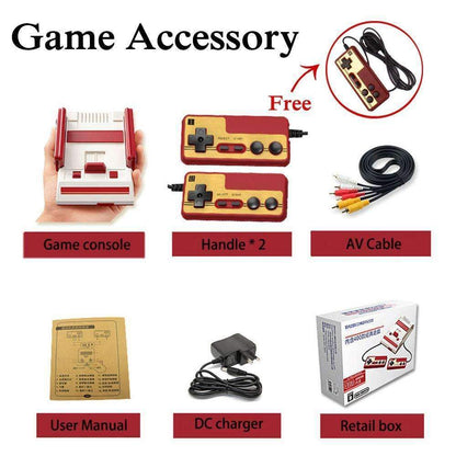 Retro Style Video Game Console