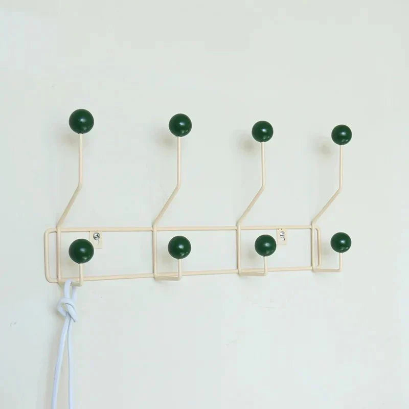 Retro Metal Clothing Hanger with Colorful Finish
