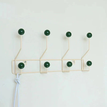 Retro Metal Clothing Hanger with Colorful Finish