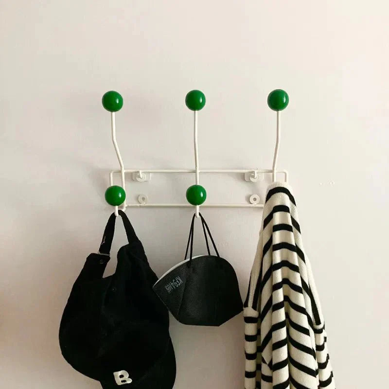 Retro Metal Clothing Hanger with Colorful Finish