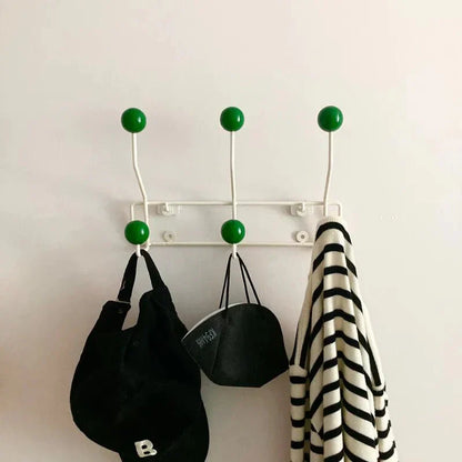 Retro Metal Clothing Hanger with Colorful Finish