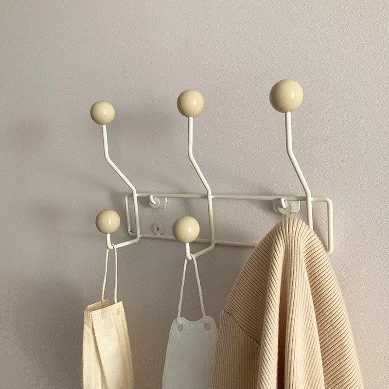 Retro Metal Clothing Hanger with Colorful Finish