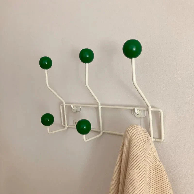 Retro Metal Clothing Hanger with Colorful Finish