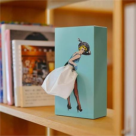Colorful Floral Tissue Box Cover for Home Decor - Befez