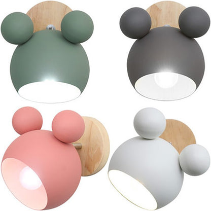 Colorful Kids LED Bedroom Wall Lamp