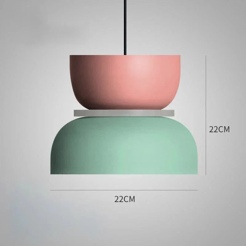 Soft Pink Nordic Table Lamp