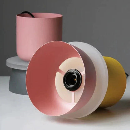 Soft Pink Nordic Table Lamp
