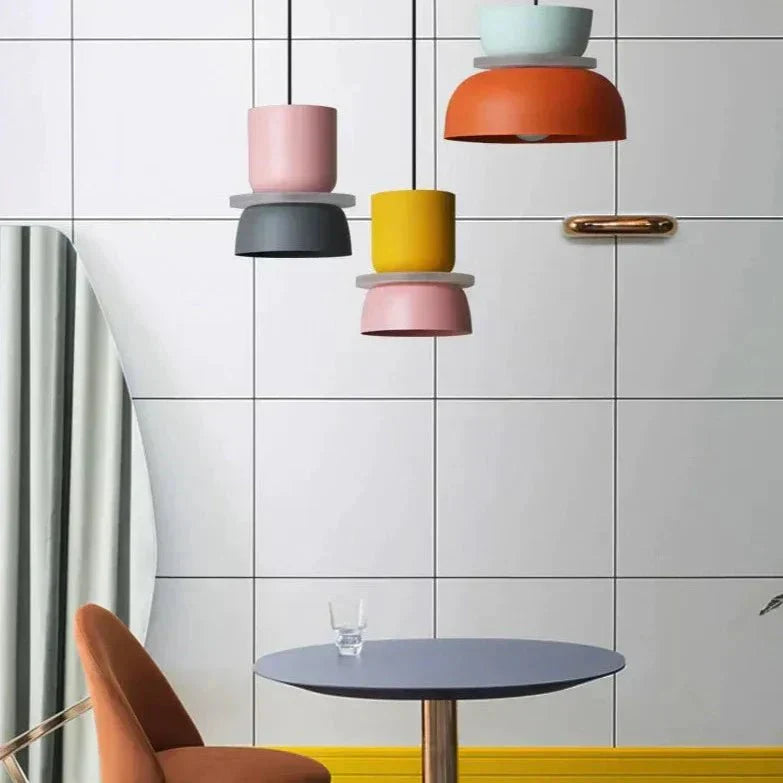 Soft Pink Nordic Table Lamp