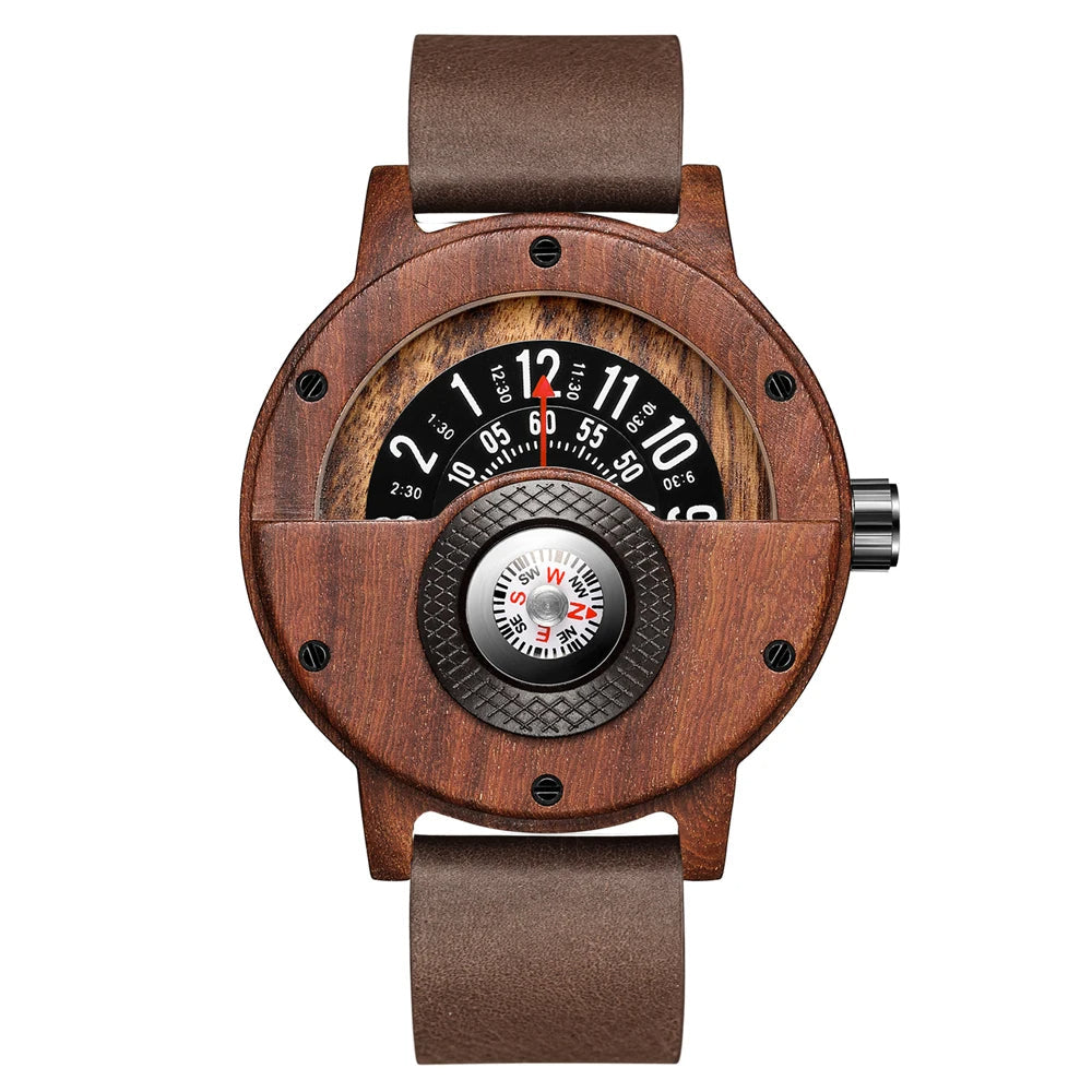 Unique Handcrafted Wooden Timepiece Watch - Befez