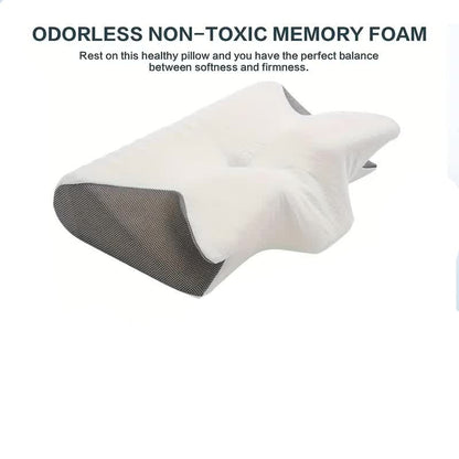 Contour Memory Foam Pillow for Side and Back Sleep