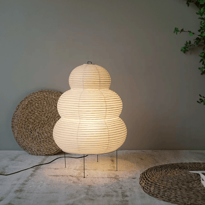 Soft Rice Paper Adjustable Table Lamp