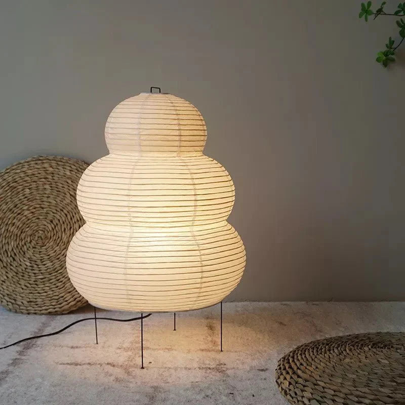 Soft Rice Paper Adjustable Table Lamp