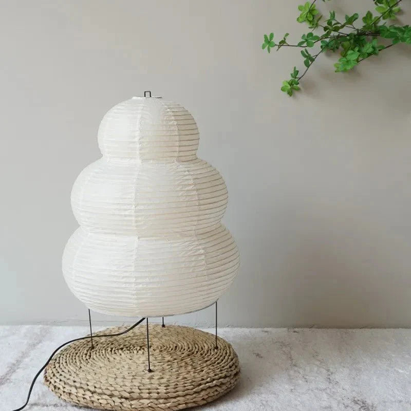Soft Rice Paper Adjustable Table Lamp
