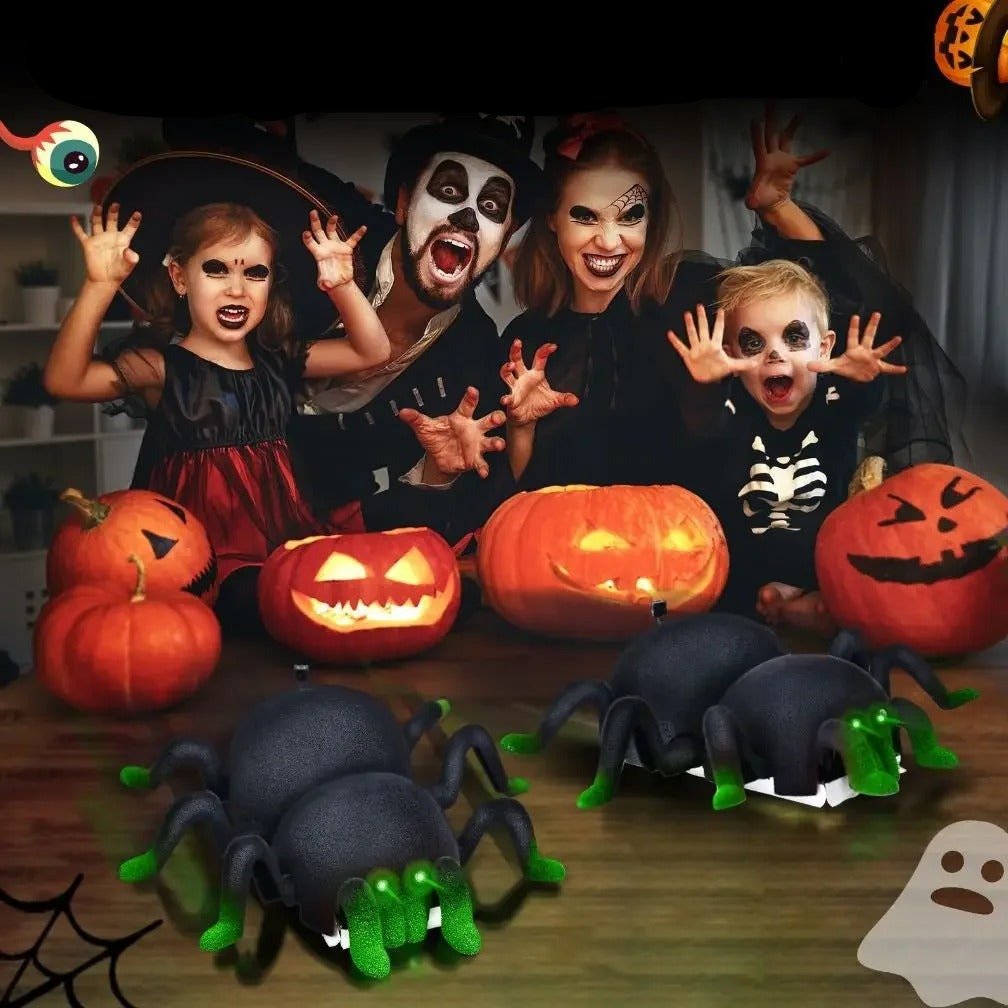 Spooky Remote Control Climbing Spider Toy
