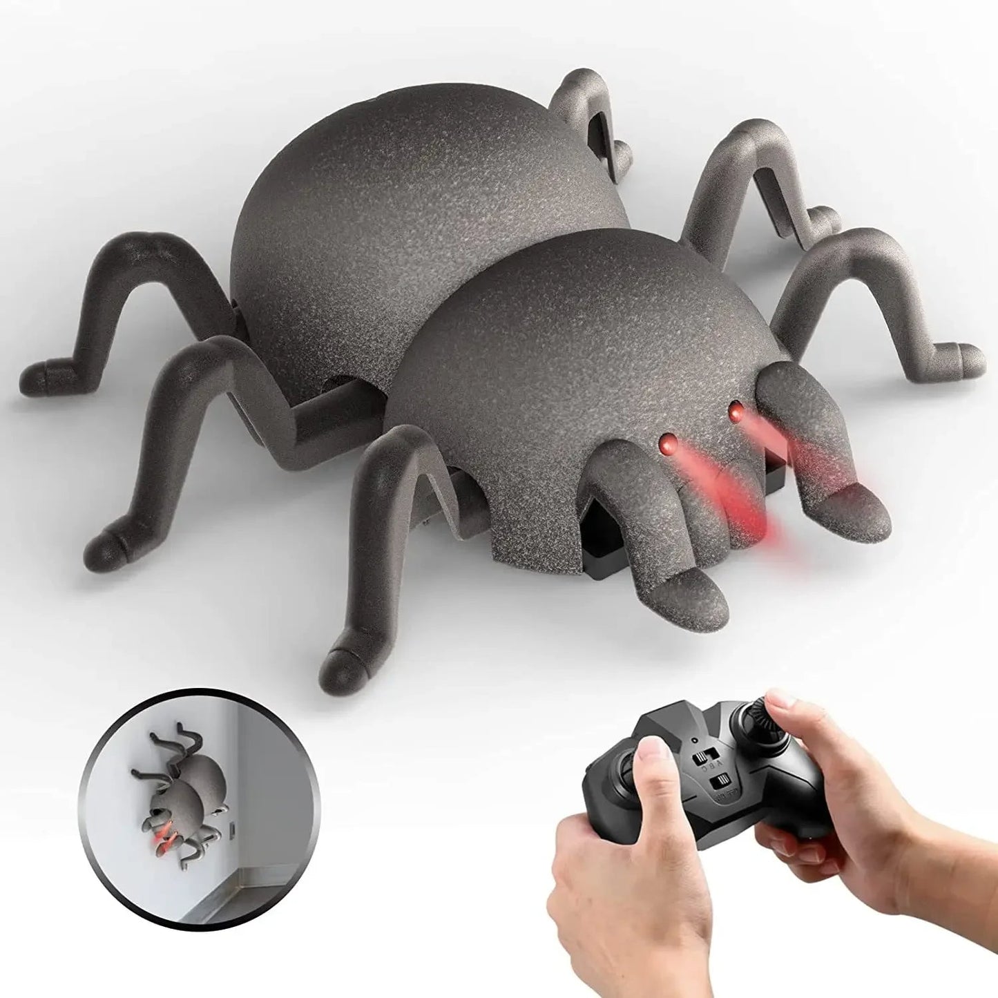 Spooky Remote Control Climbing Spider Toy
