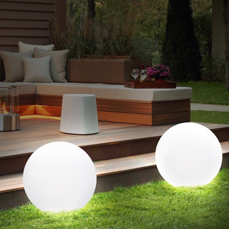 Waterproof Globe Outdoor Lamp