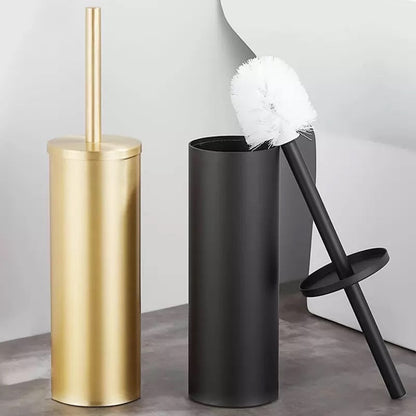 Premium Gold Toilet Brush Holder - for Modern Bathrooms