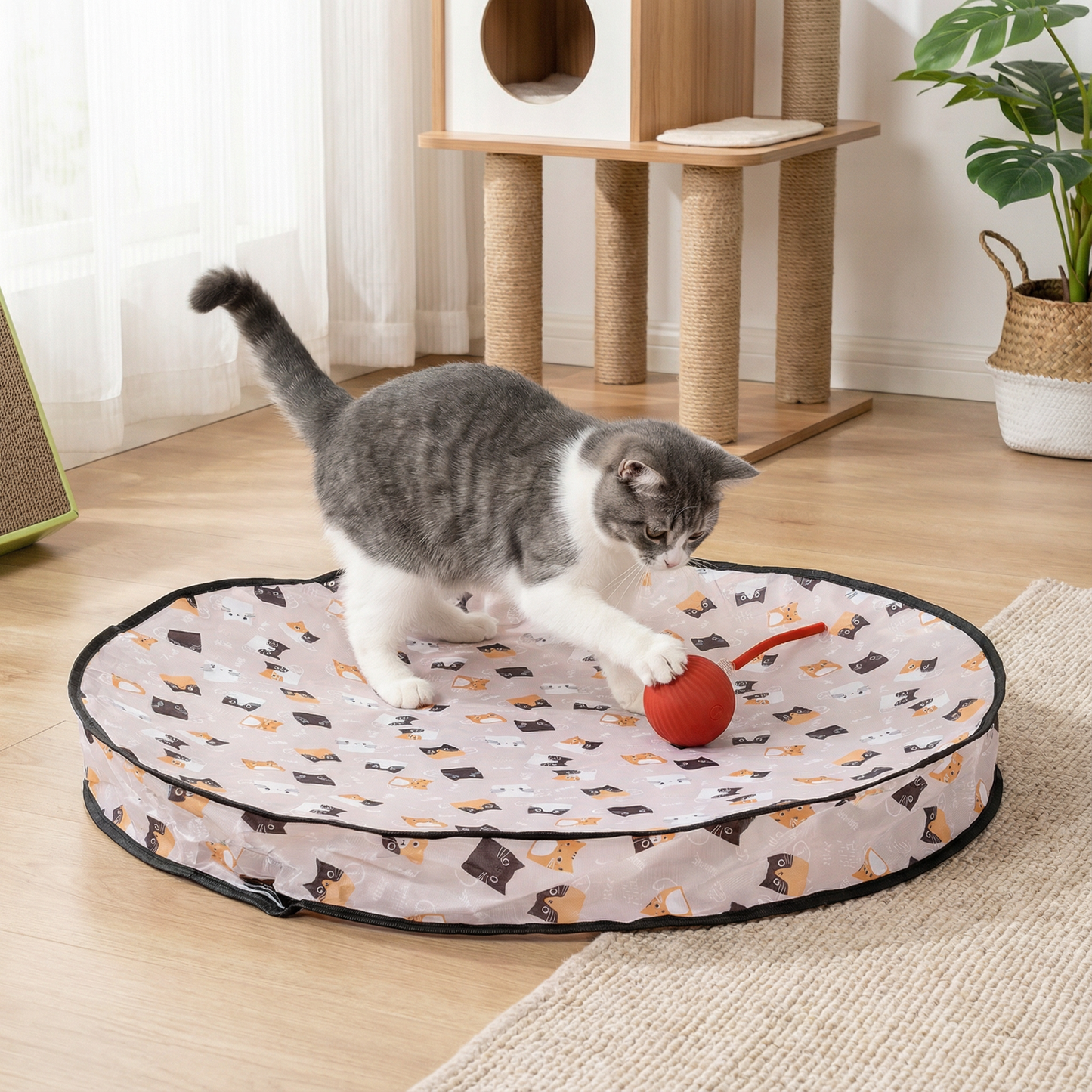 Fun Conceal and Seek Kitty Play Toy - Befez