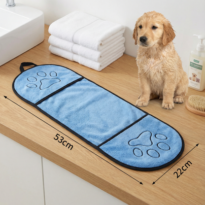 Quick-Dry Soft Microfibre Pet Towel