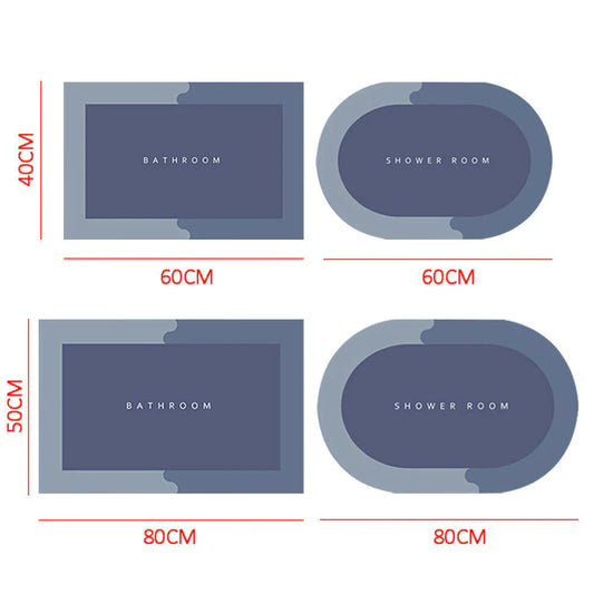 Quick Dry Anti Slip Floor Mat - Befez