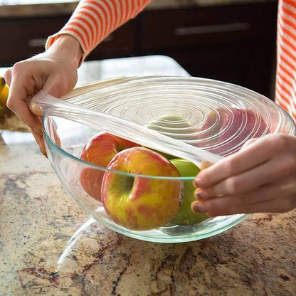 Befez | Airtight Silicone Kitchen Storage Lids (Set of 6)