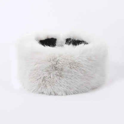 Soft Fuzzy Winter Headband for Ladies